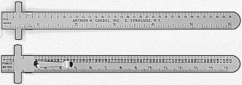 (image for) Gabel 611C Pocket 3 Rulers